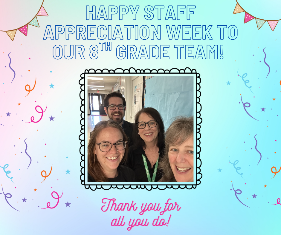 Staff Appreciation Week!