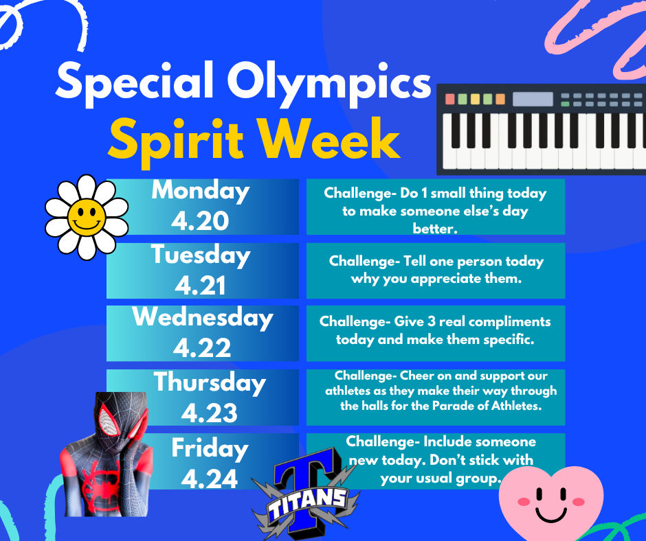 special olympics spirit week