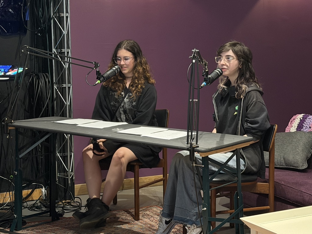 Students were able to perform in a short film by completing voiceovers and learning how audio technology works. 