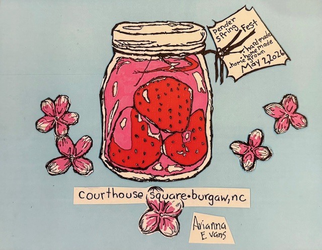  We are SO proud to announce that Arianna Evans took FIRST PLACE in the Spring Fest T-Shirt Design Contest last night!