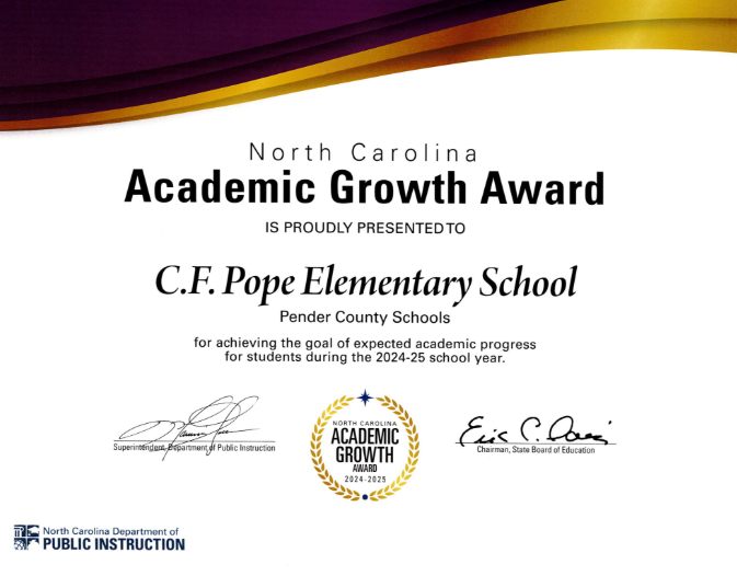 Academic Growth Award