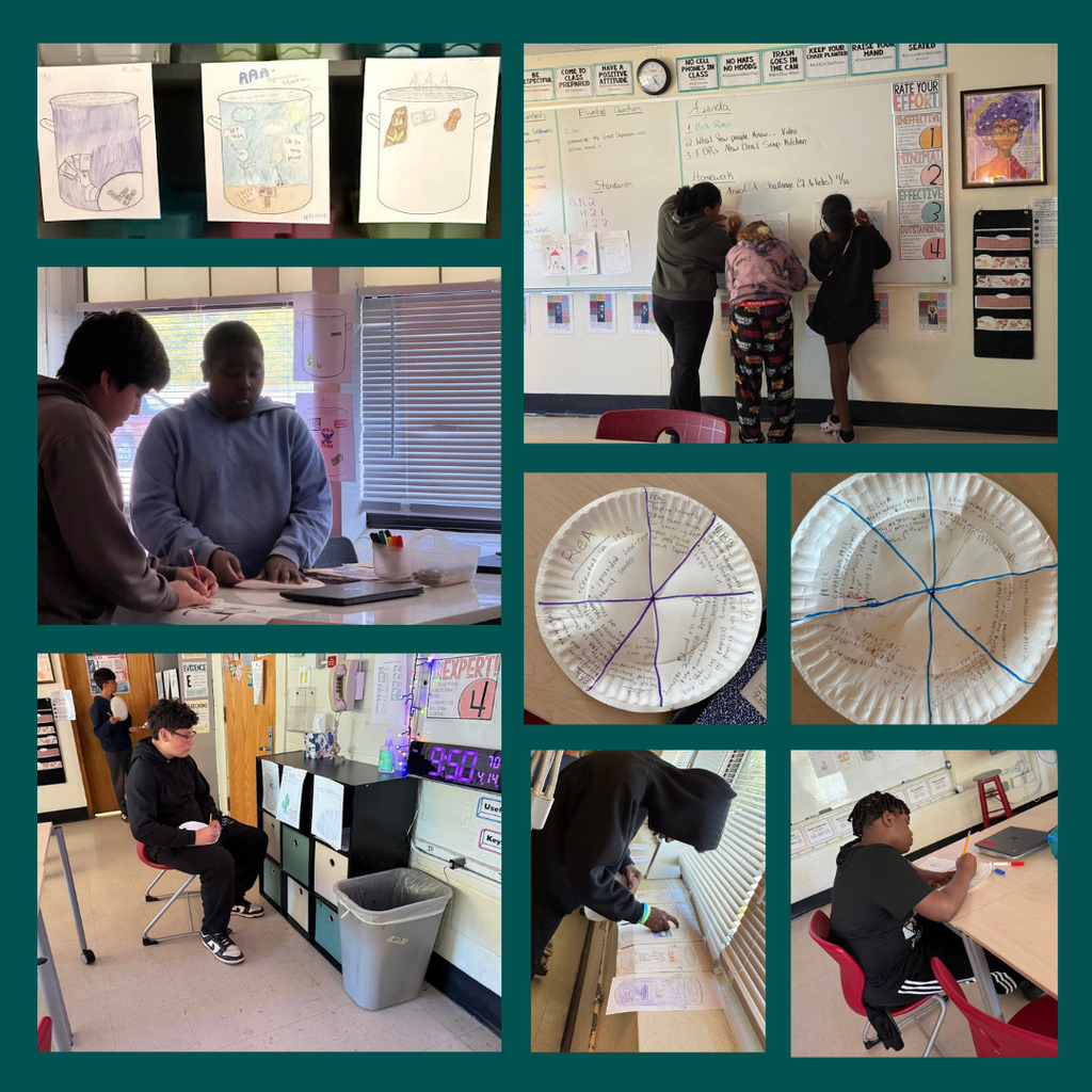 students in social studies class