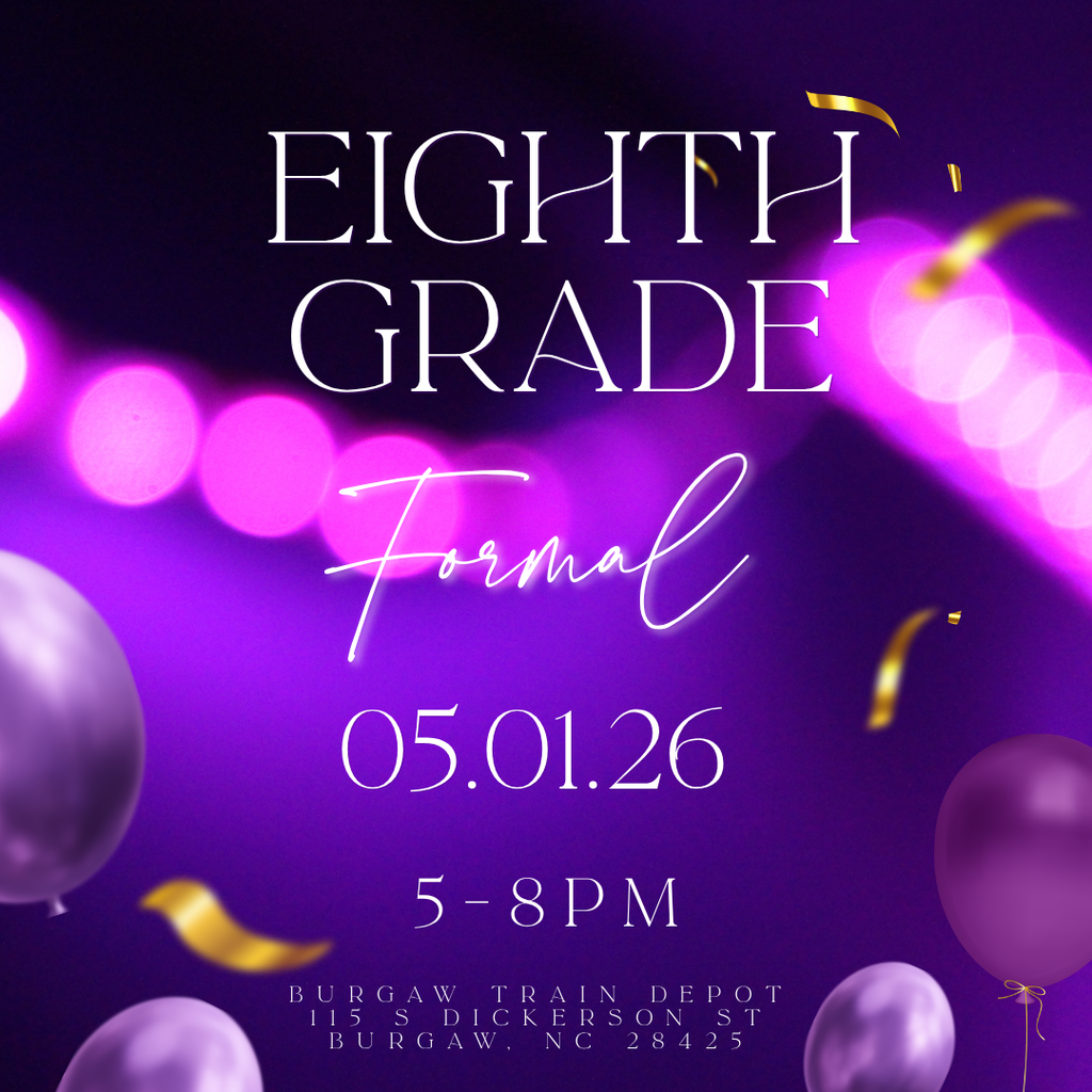 8th grade formal flyer
