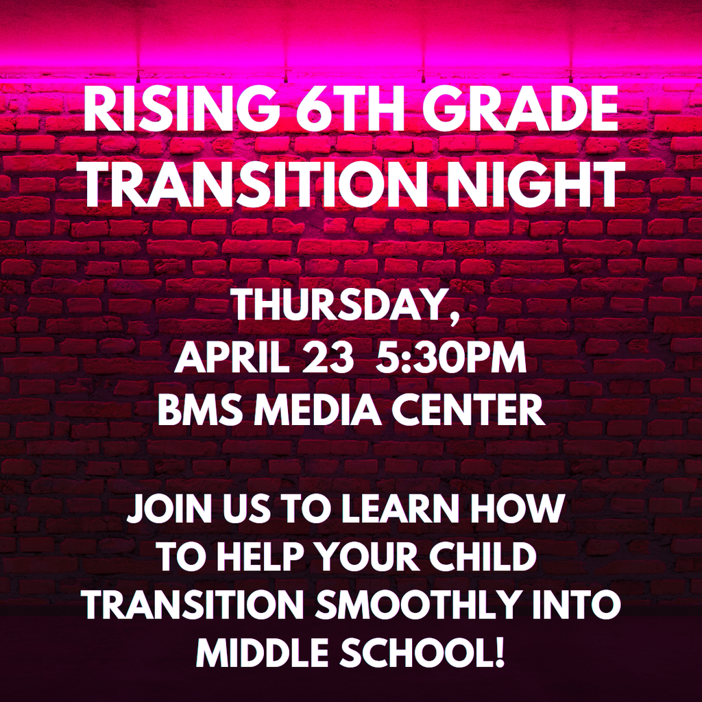 sixth grade transition night