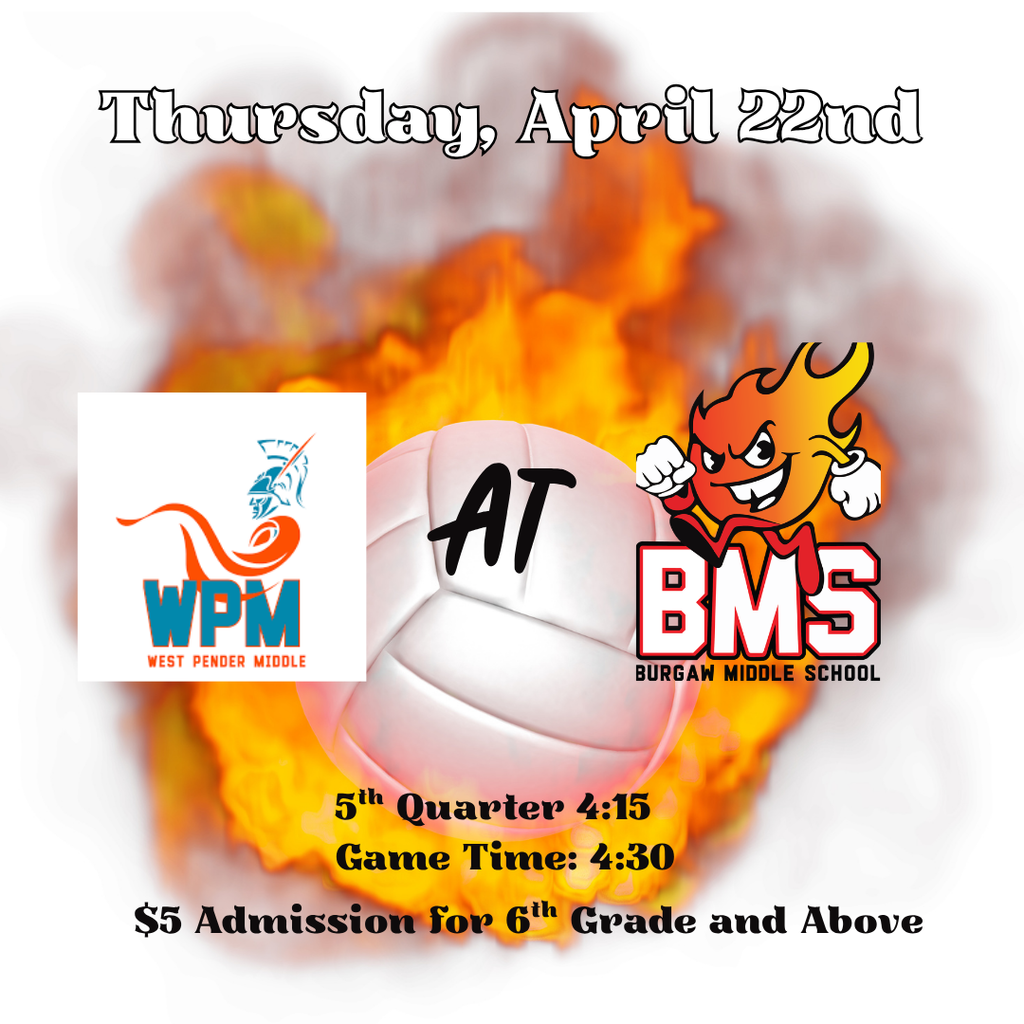 volleyball game flyer