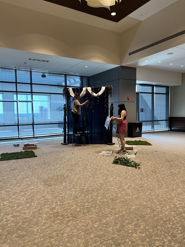 PECHS Prom committee getting ready for prom