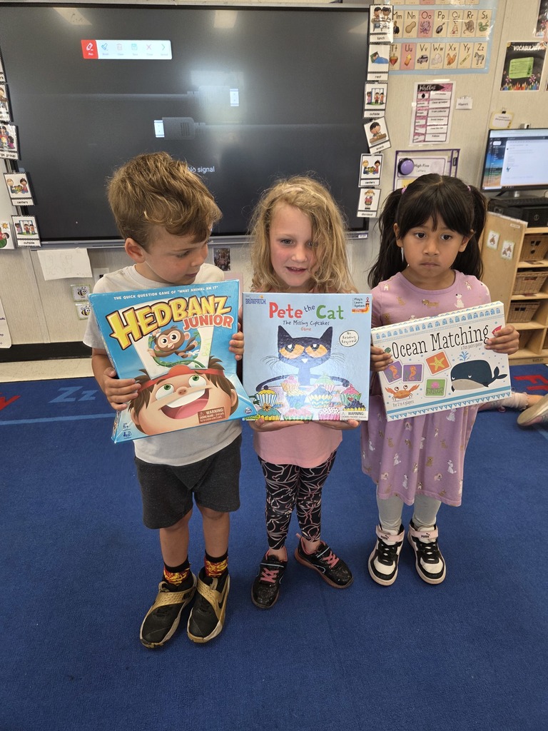 PreK having game day