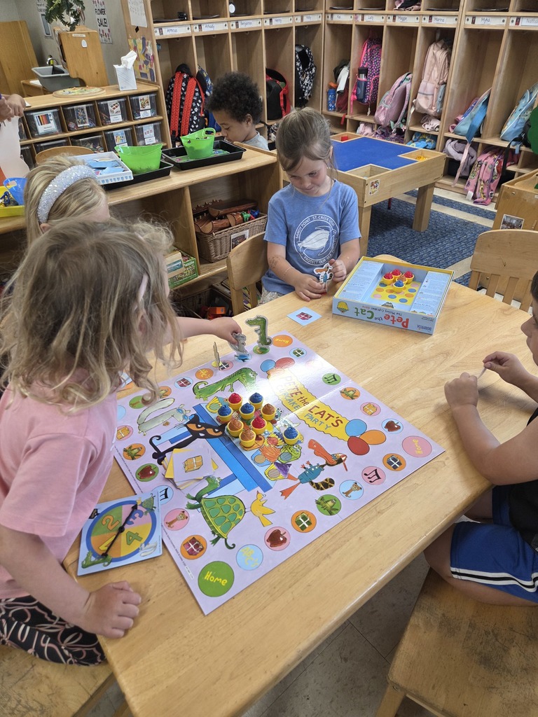 PreK having game day