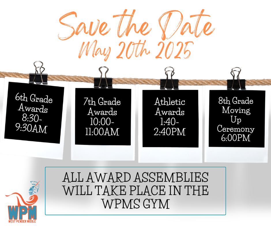 Save the dates! 