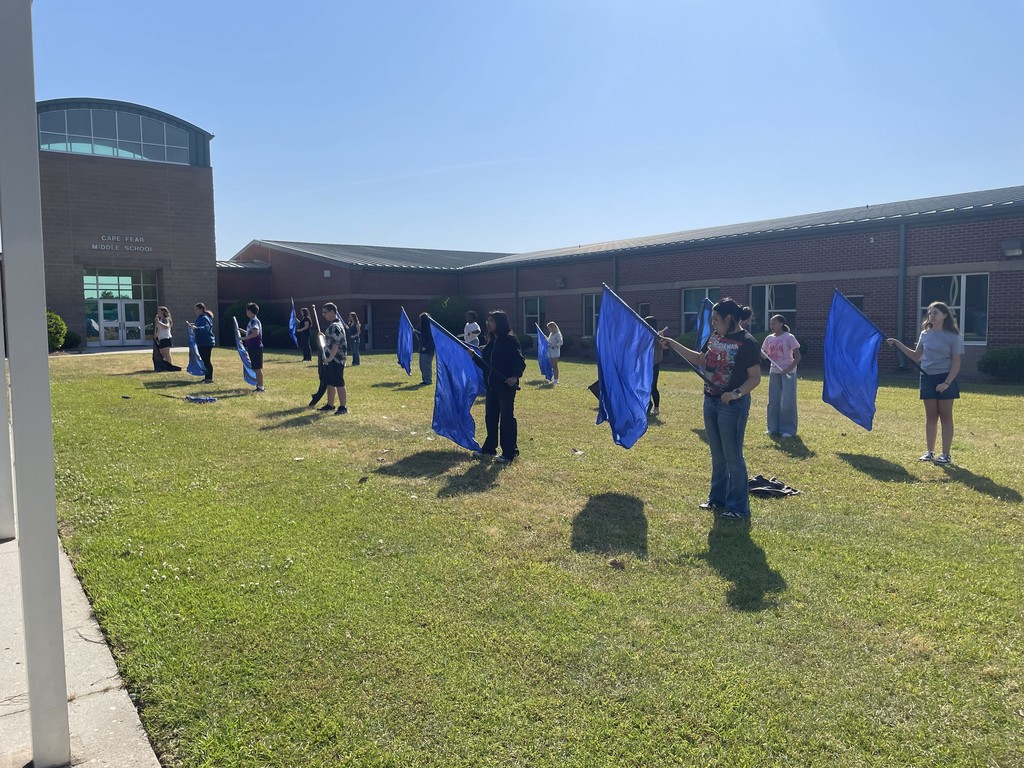 CFMS transition events:  Cape Fear Elementary and Rocky Point Elementary learn what Cape Fear Middle School has to offer.