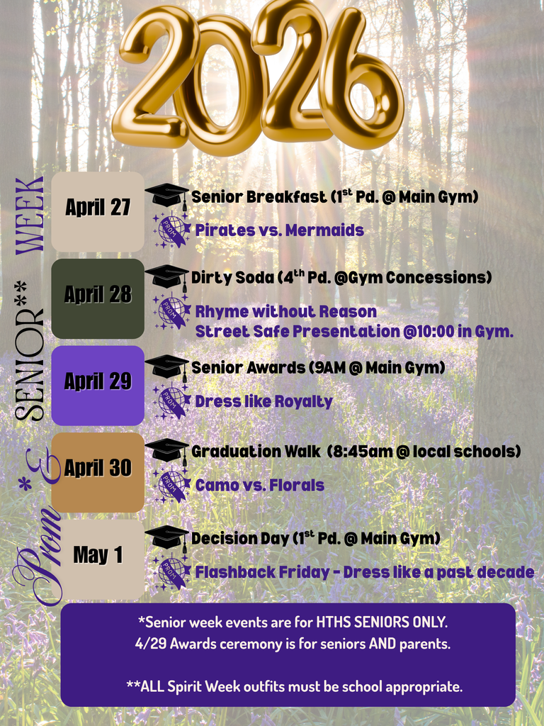 senior and prom week