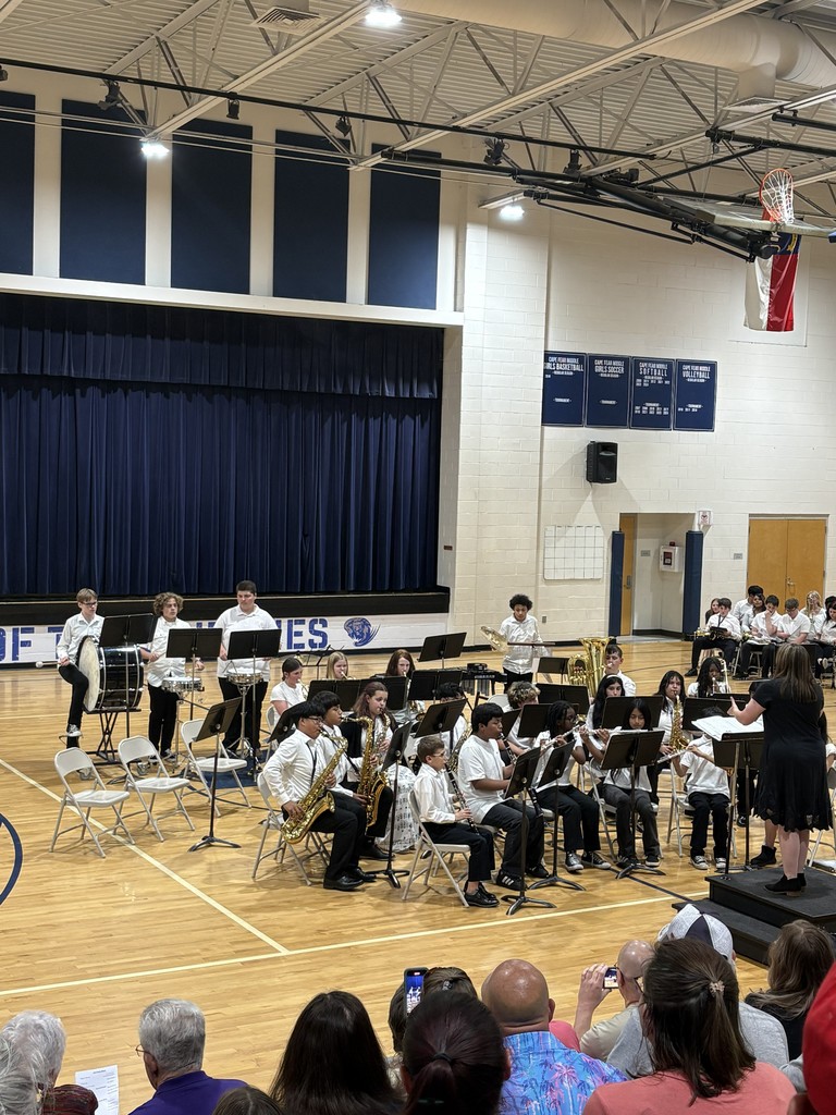 Thank you for coming our for the CFMS Spring Band Concert.