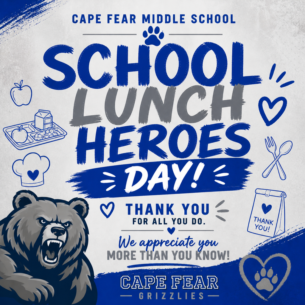 Happy School Lunch Heroes Day!!!  Thank you for all you do!!!