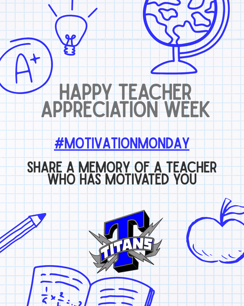 Teacher Appreciation -- Monday