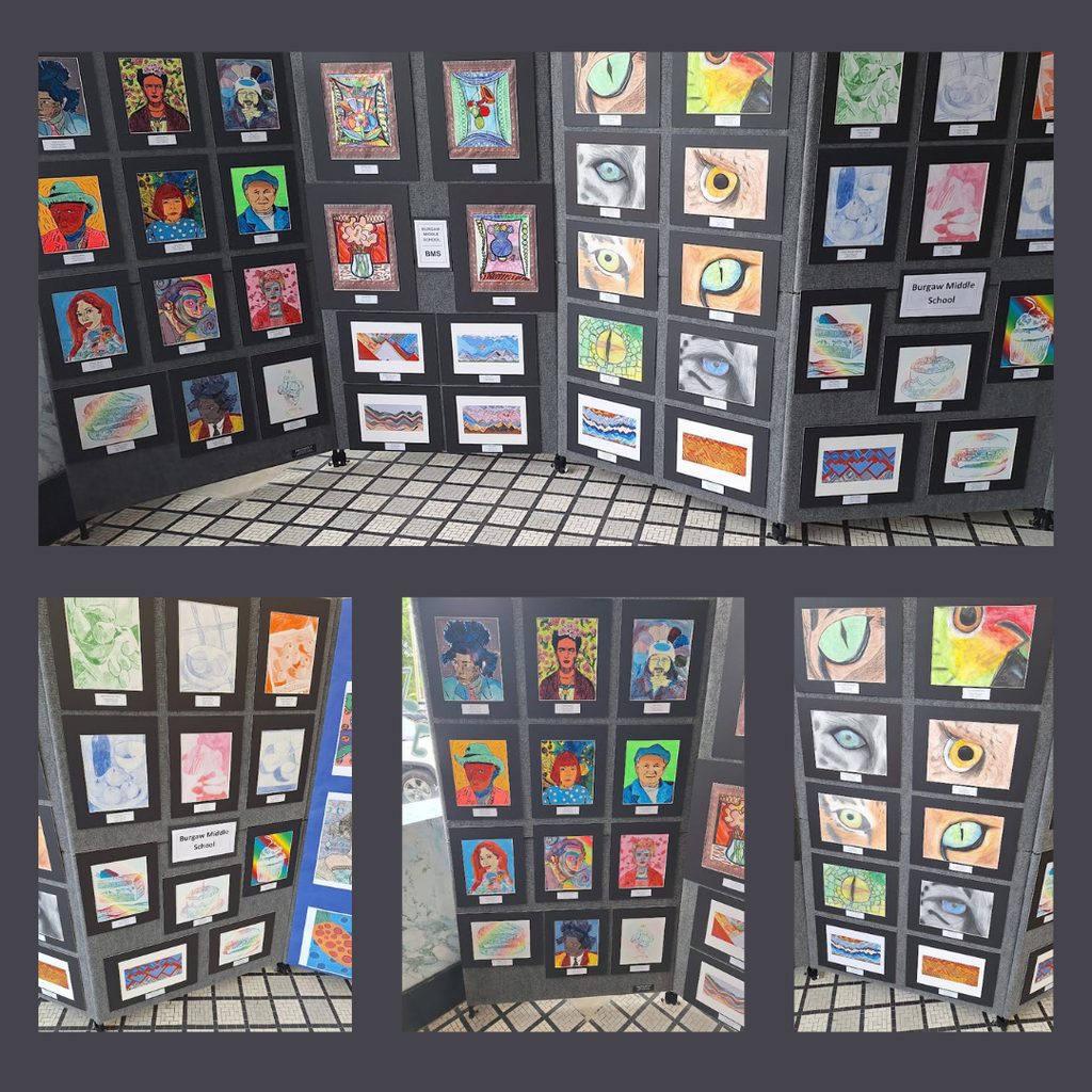 art gallery at spring fest
