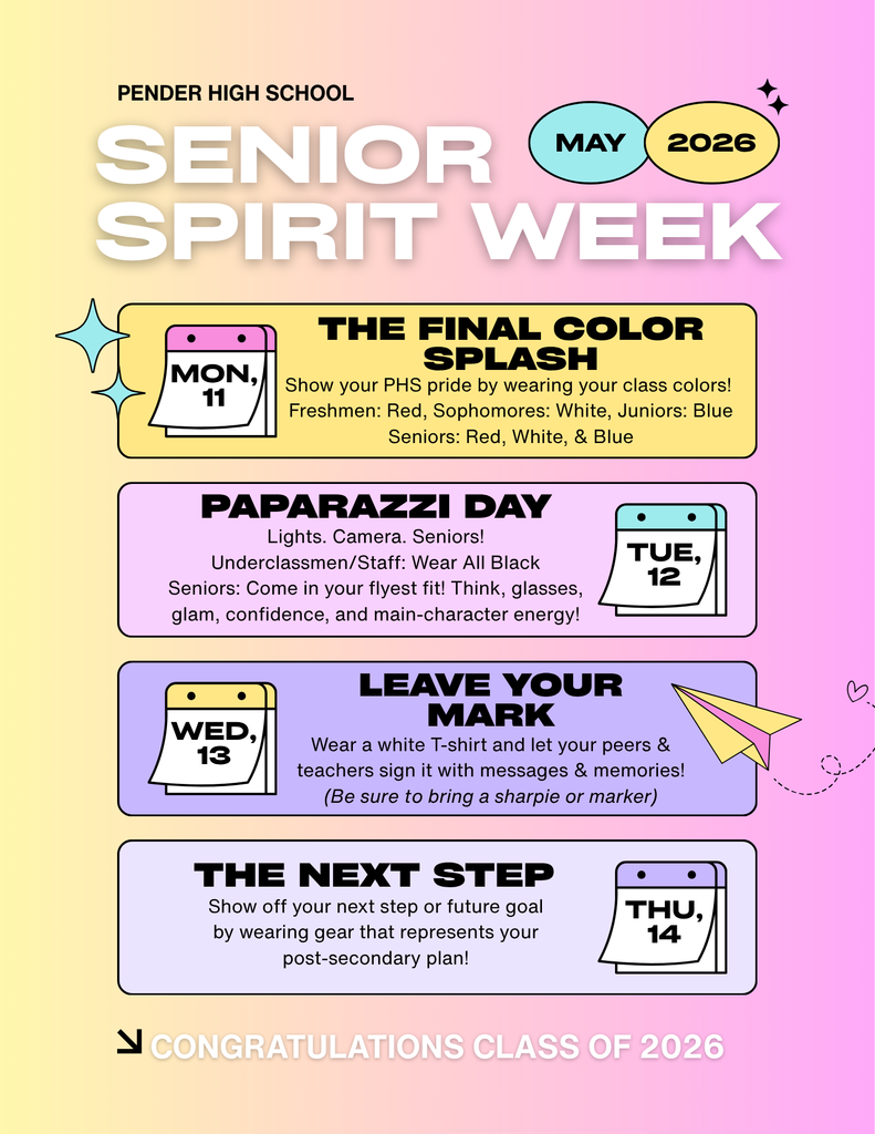 Sr Spirit week