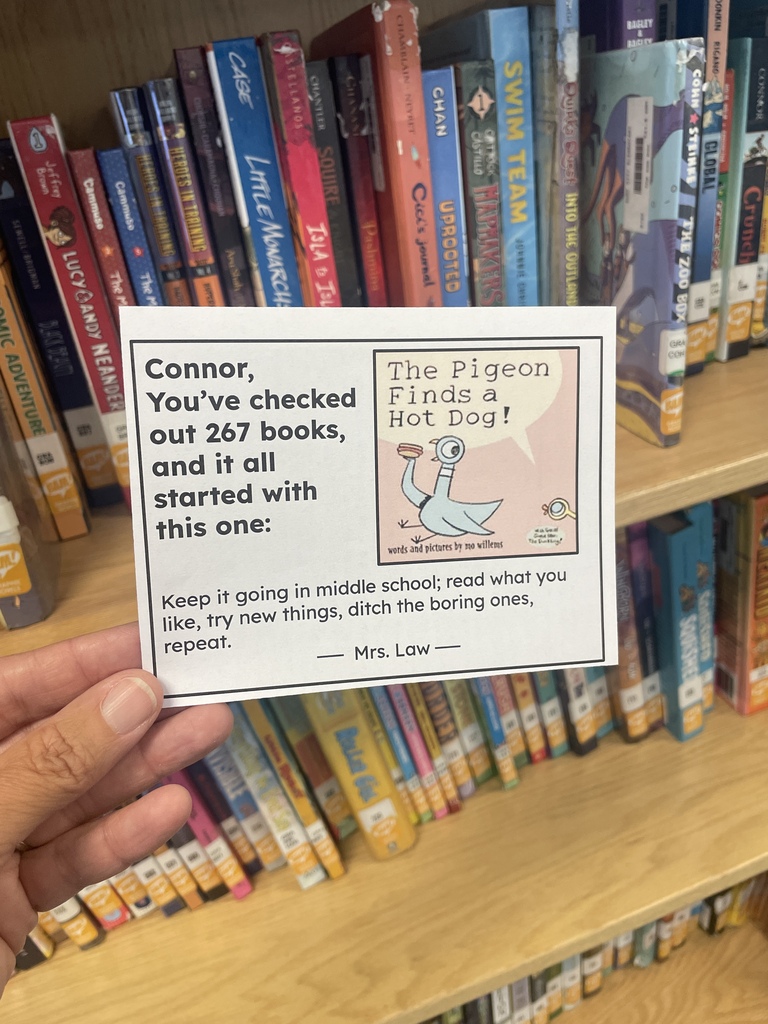 paper cards with book information on them