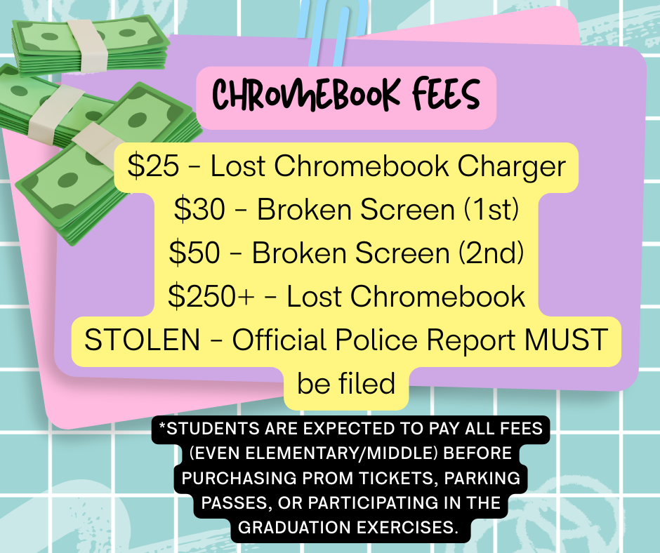 Chromebook Fee Breakdown