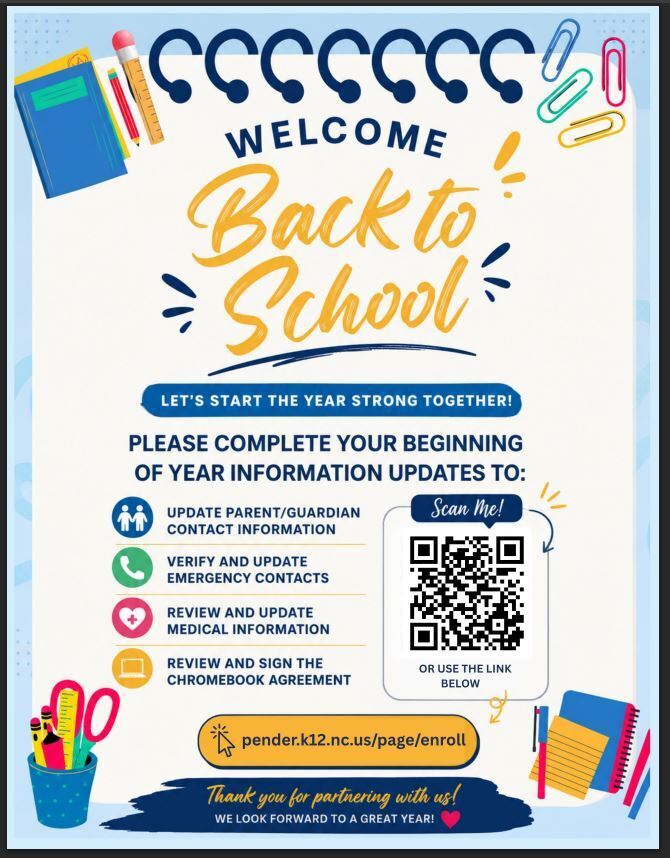 Back to School Flyer
