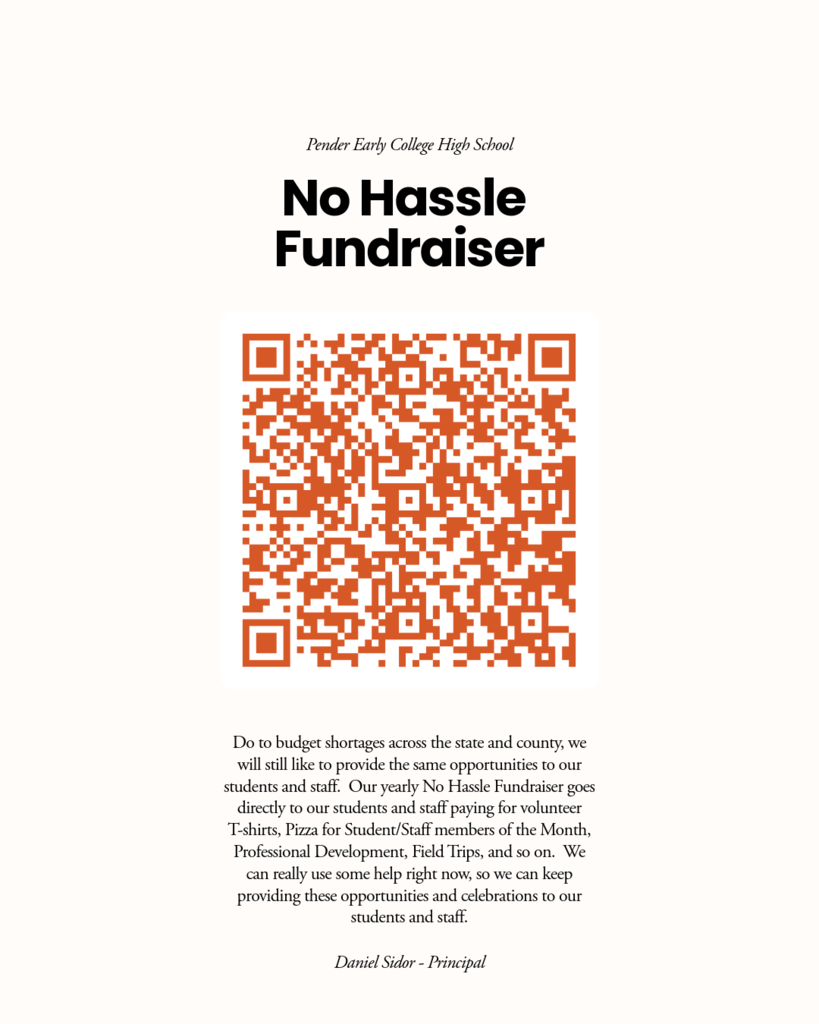 No Hassel Fundraiser Flyer