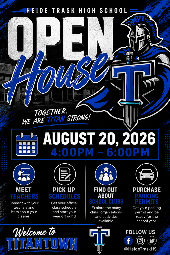 HTHS 2026-2027 Open House Reminder