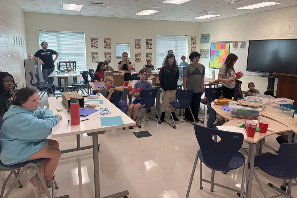 Upcoming 6th grade students participating in our Summer Bridge program.