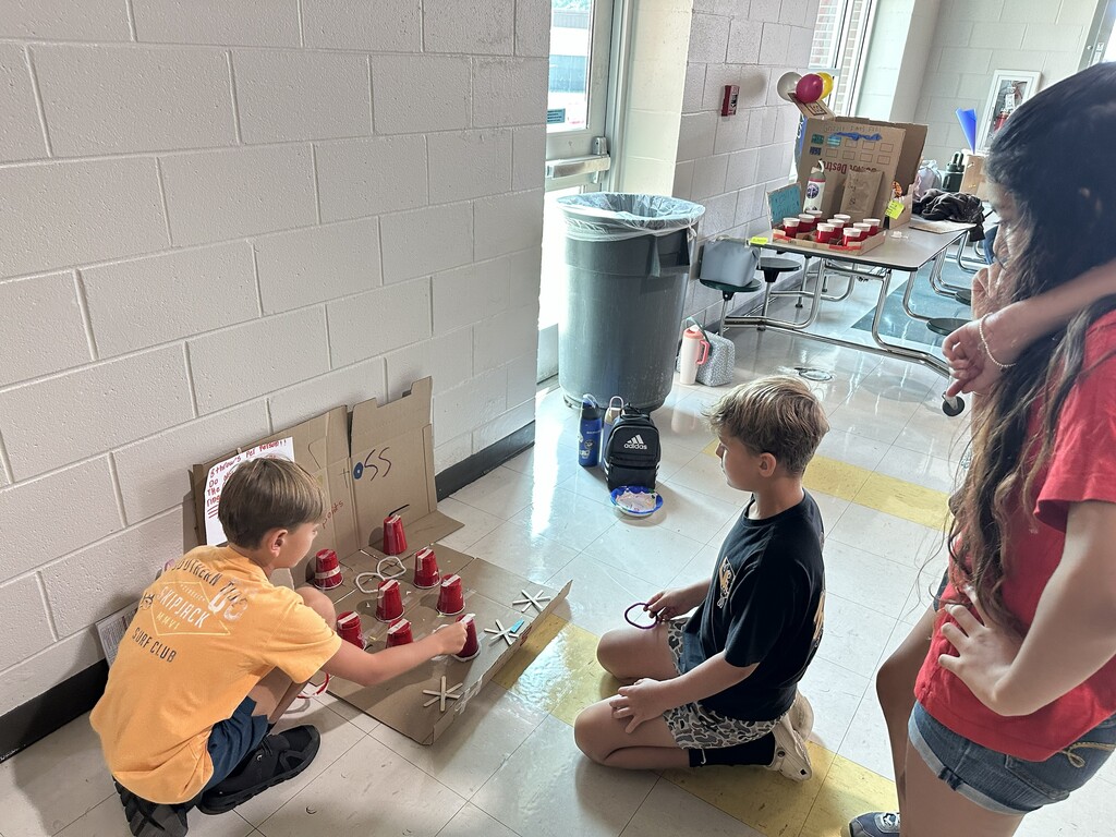 Our 6th graders had a blast showing off their carnival-themed STEM games during Summer Bridge Camp this past Friday, August 14th!