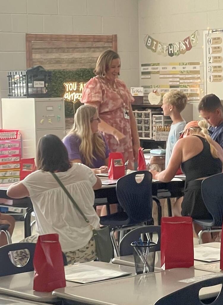 open House at elementary school