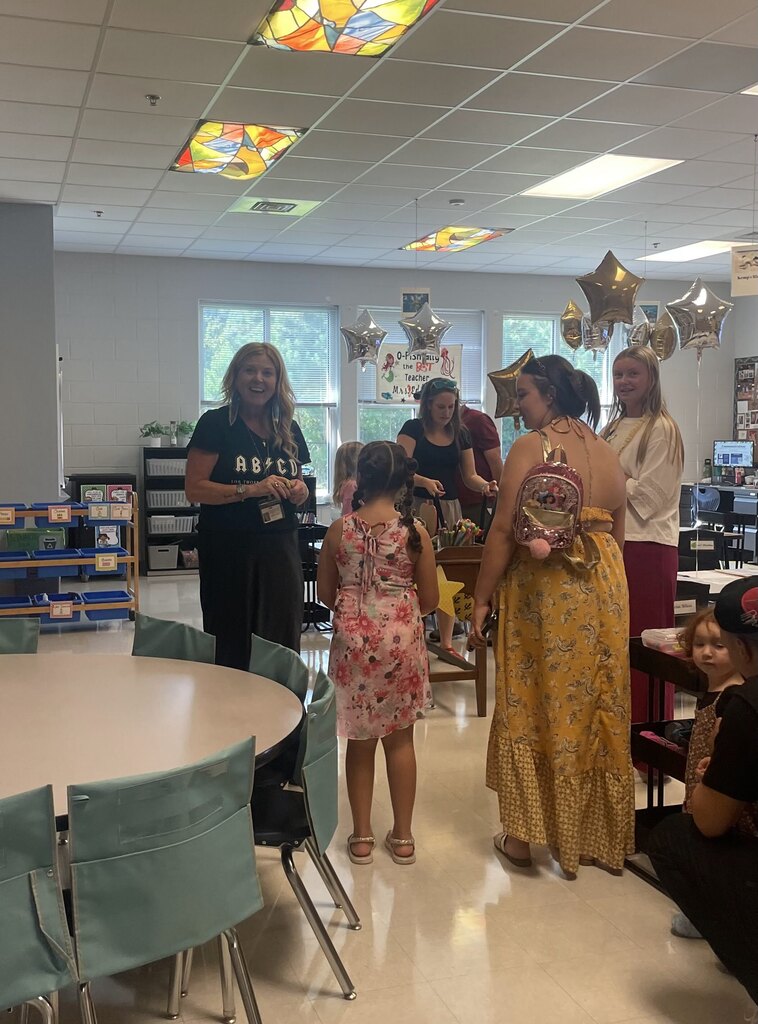 open House at elementary school