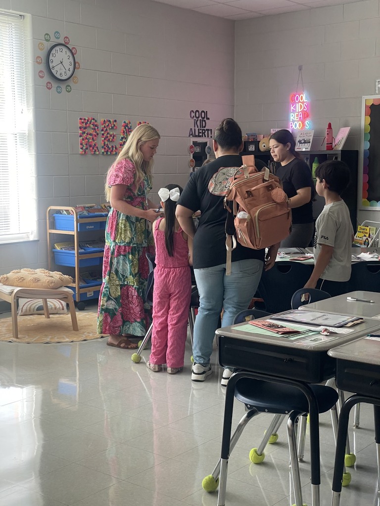 open House at elementary school