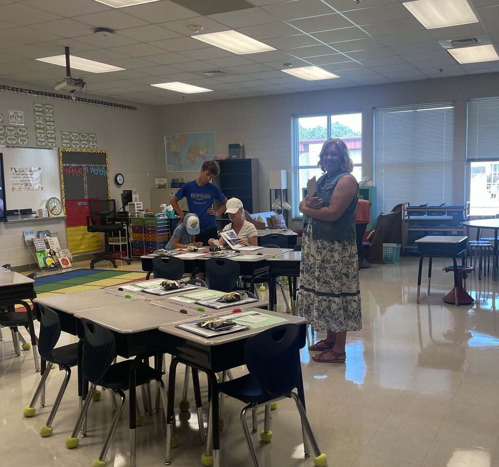 open House at elementary school