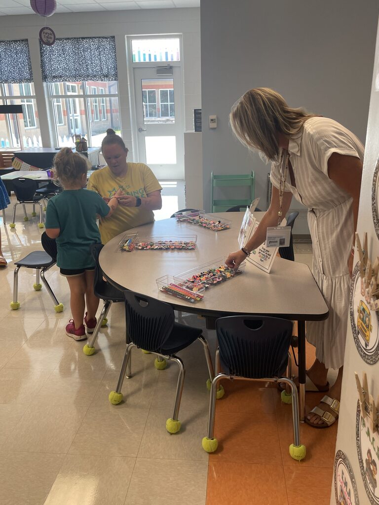 open House at elementary school