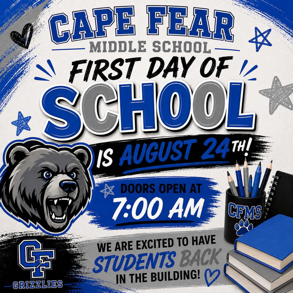 It’s almost time, Grizzlies!!! We’re excited to welcome our students (new and returning) back for another amazing school year! We cannot wait to see you tomorrow!!!!