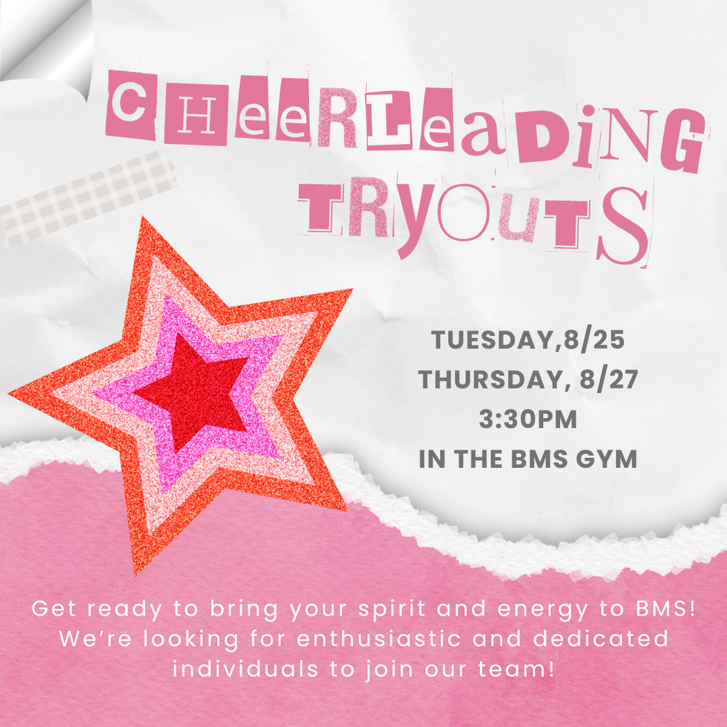 cheer tryouts flyer