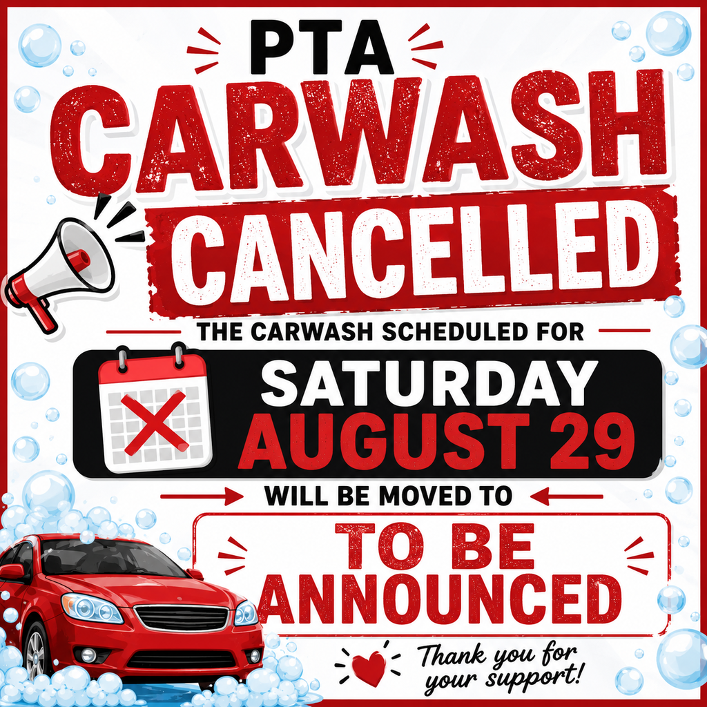 PTA Carwash flyer