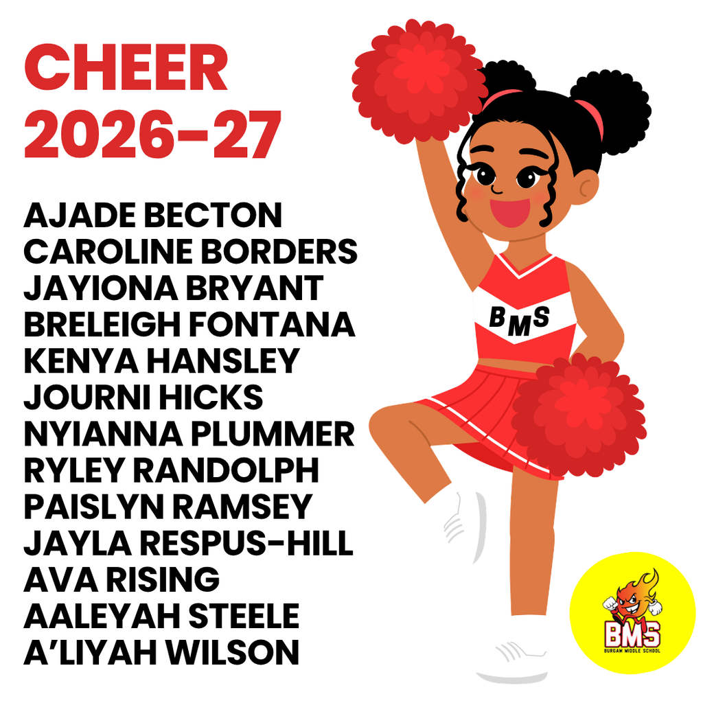 cheer team roster