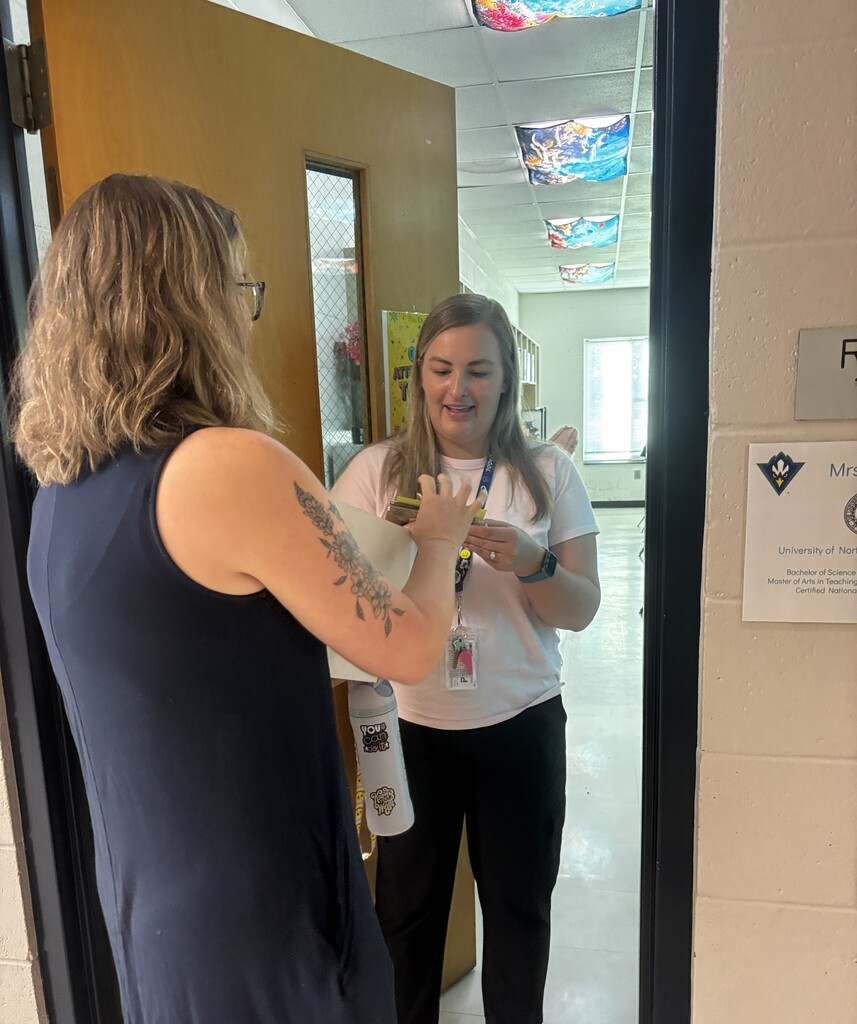 Lots of smiles around the building.... Sunshine Committee, once again making sure our staff feels appreciated.