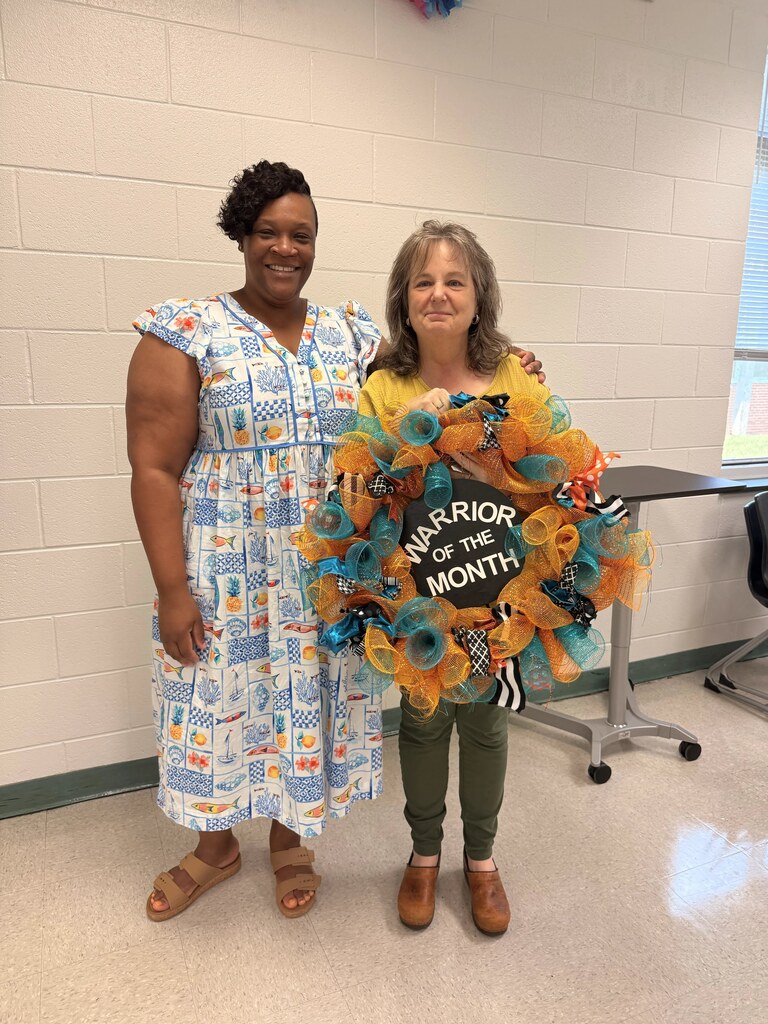 August Staff Warrior of the Month