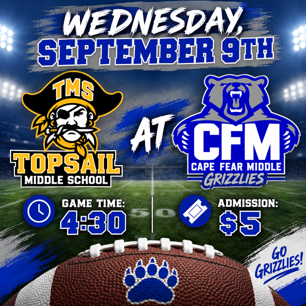 CFMS football takes on TMS today at 4:30