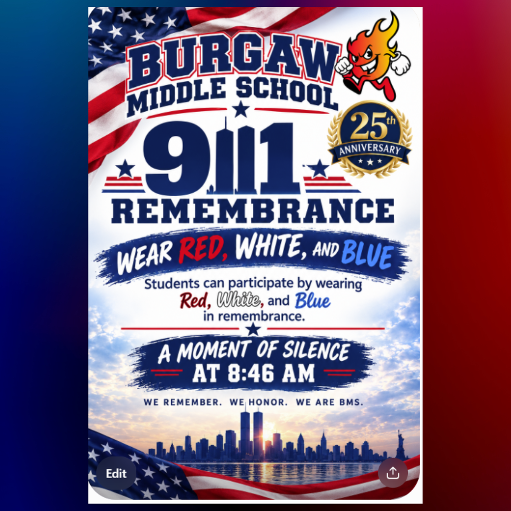 9-11 BMS Never Forget Flyer