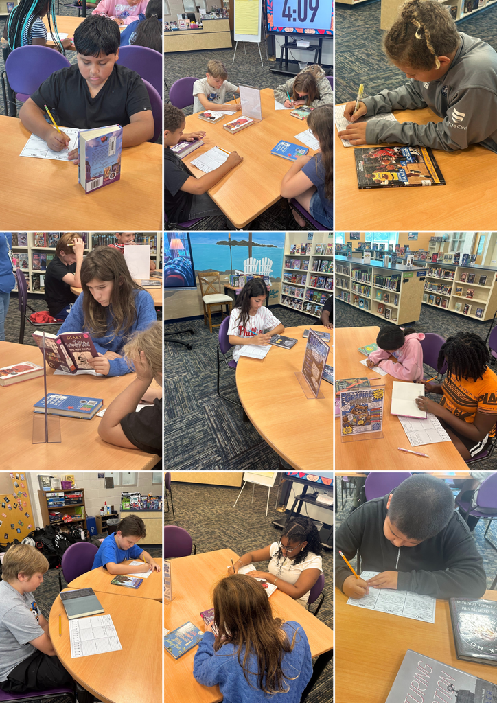 Mrs. Mills' 6th grade class traded their usual ELA routine for something a little more delicious— a "Book Tasting"! 🍽️📖