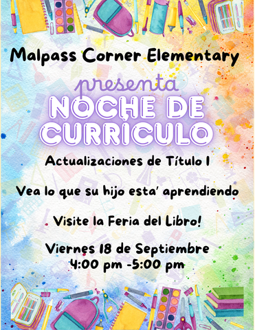 Curriculum Night!