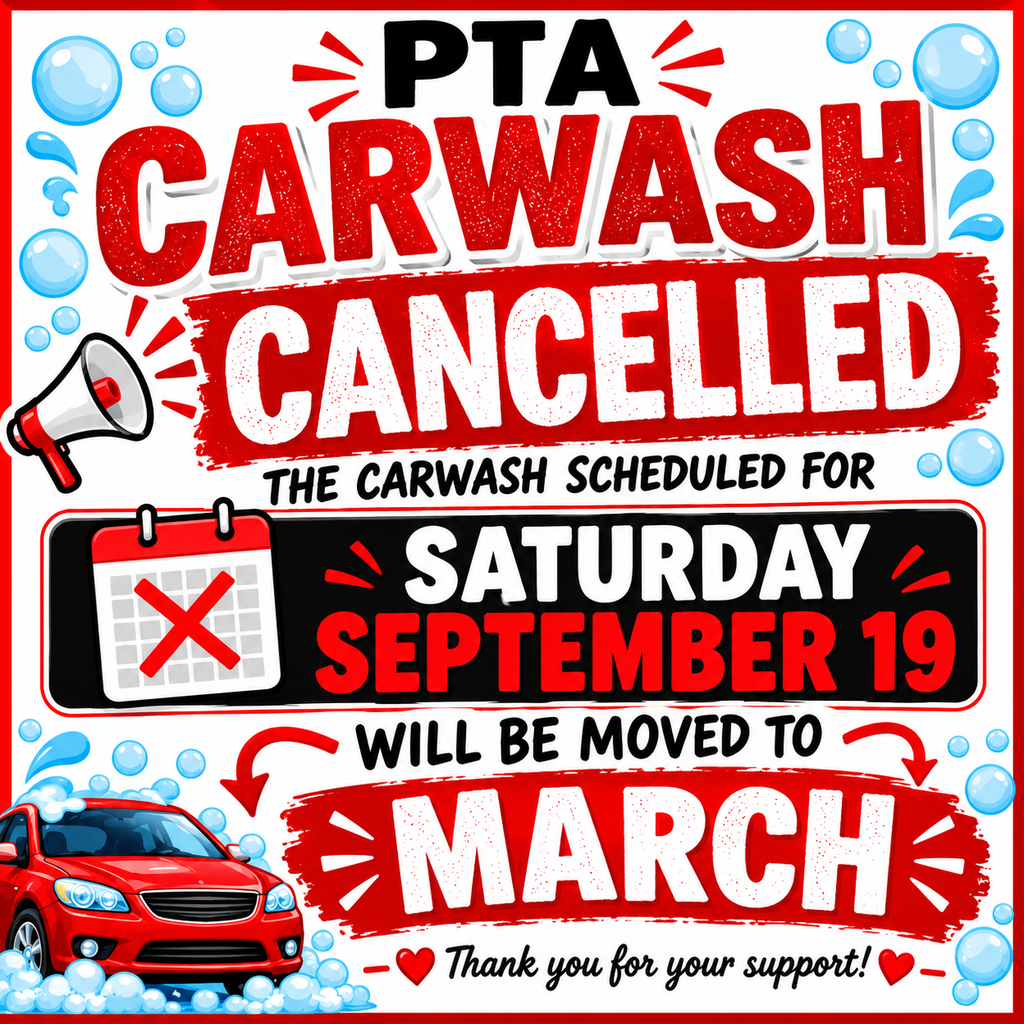 PTA Carwash flyer