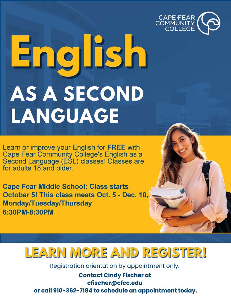 english as a second language flyer (English version)