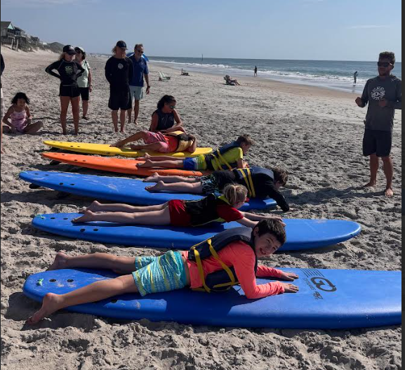 surfing