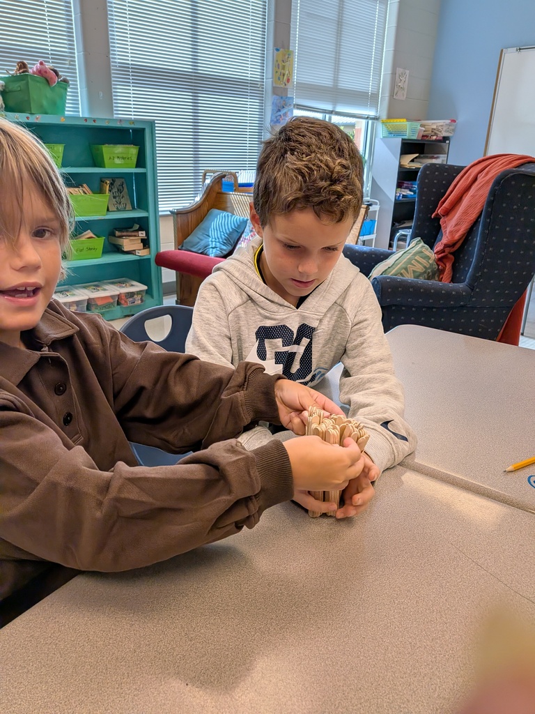 2nd graders learning about place value