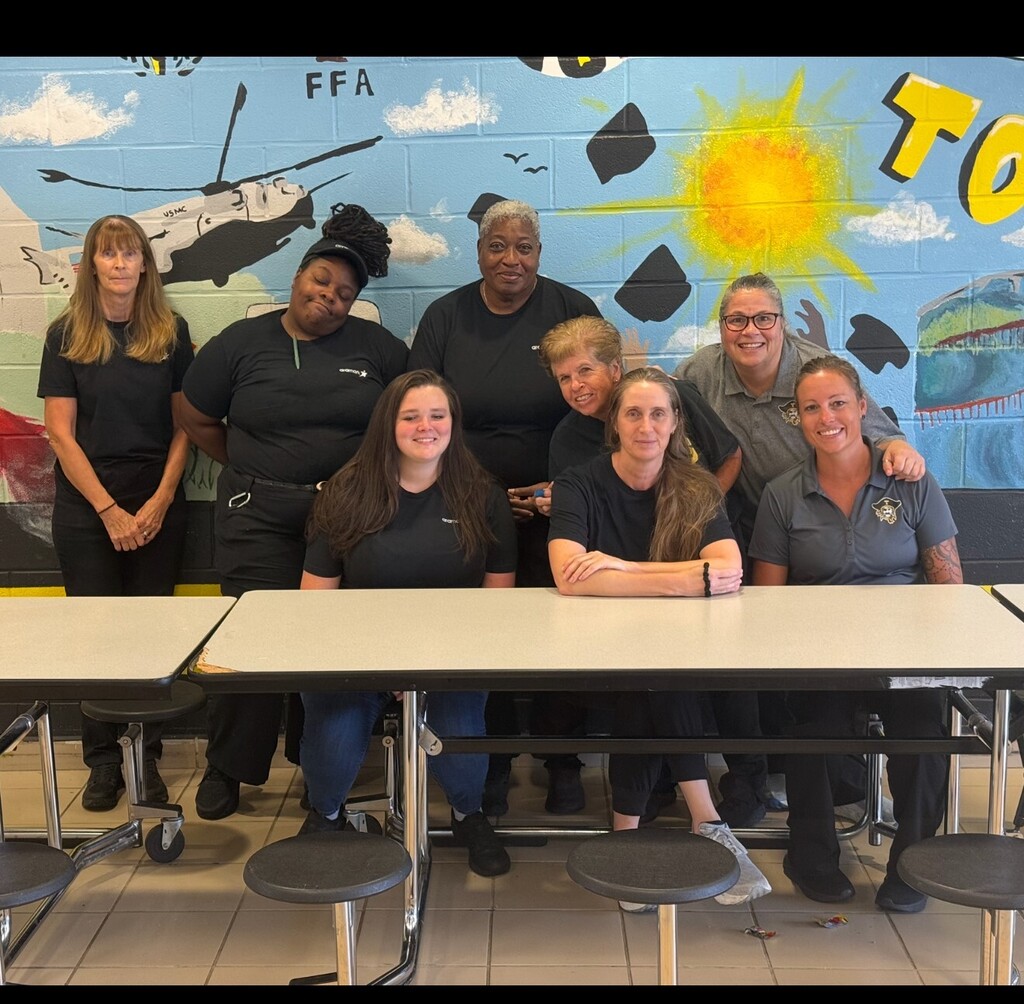 Topsail High School kitchen staff
