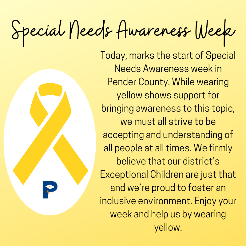 special needs awareness week
