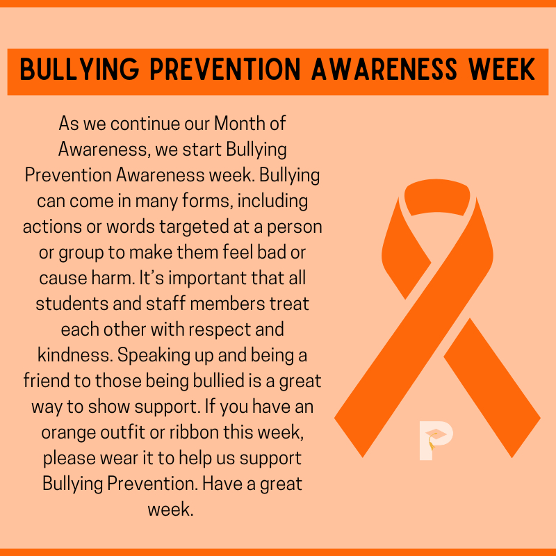 bullying prevention awareness week