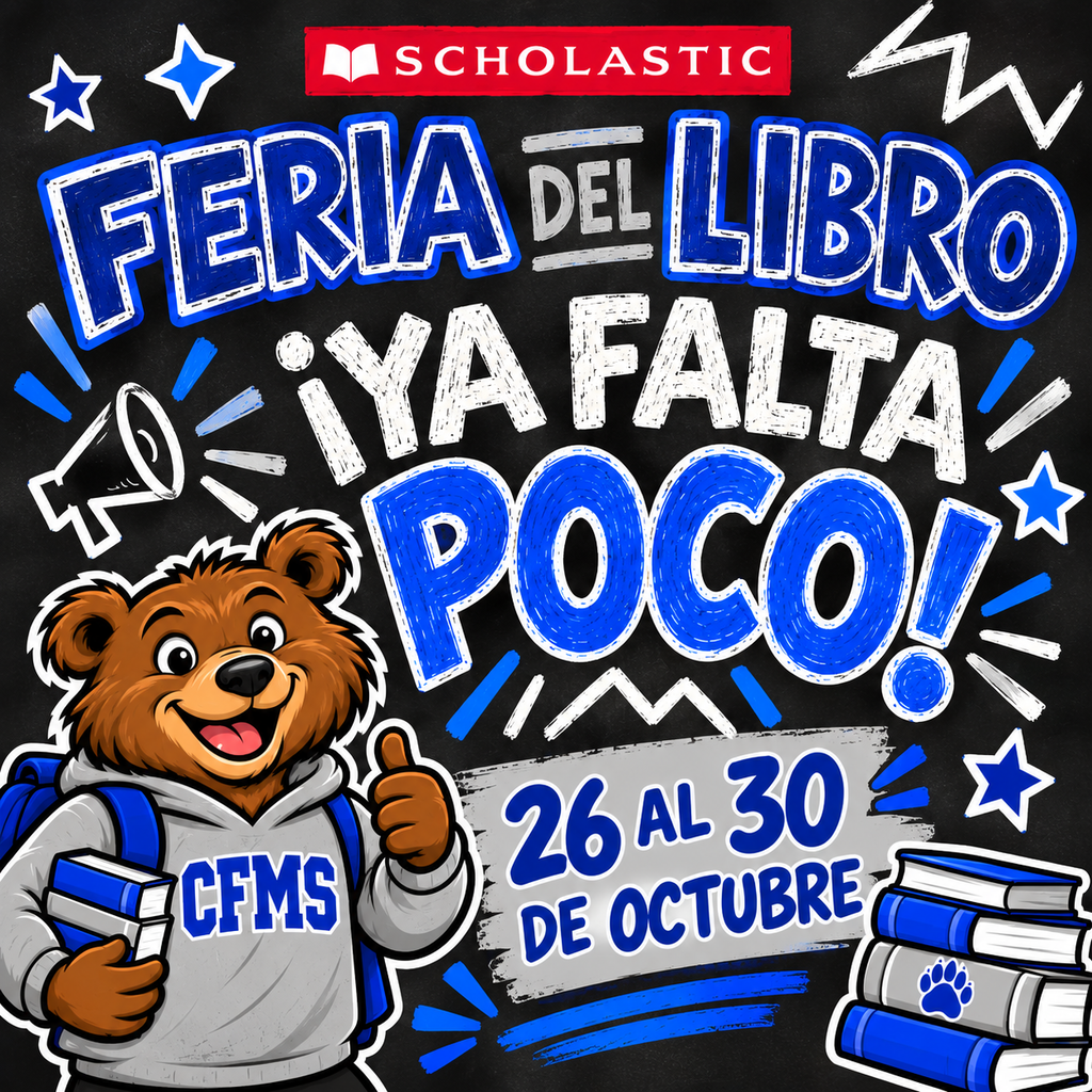 CFMS Book Fair-October 26th-30th
